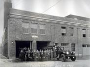 Fire Station and Staff - September 1925
