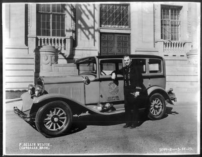 Chief Kuehner and his Desoto