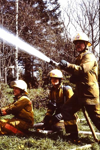 Training burn from the late 1980's