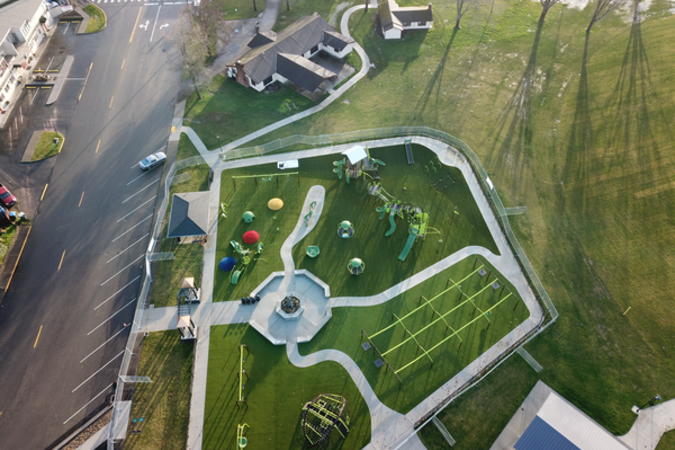 Drone view